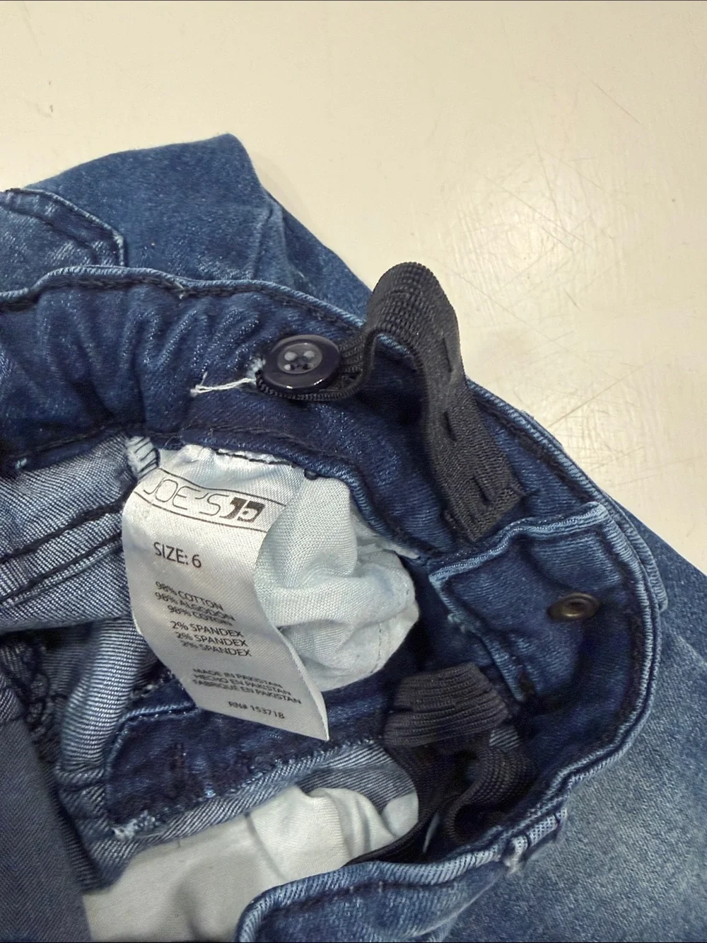 Joe's Jeans Kids Dark Blue Faded Straight Jeans